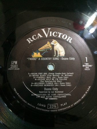 Duane Eddy - "Twang" A Country Song - LP