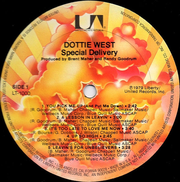 Dottie West - Special Delivery - LP
