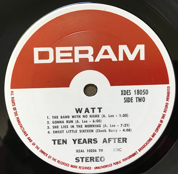 Ten Years After - Watt - LP