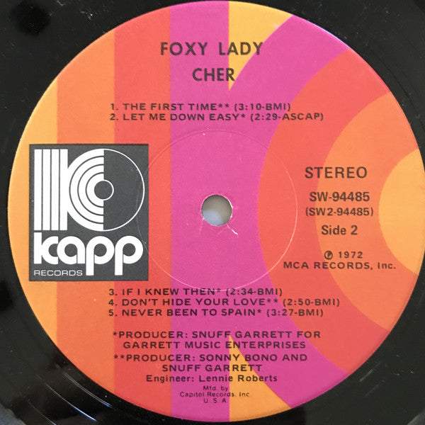 Cher - Foxy Lady - LP