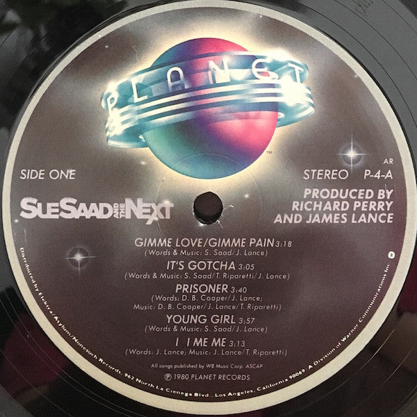 Sue Saad And The Next - Sue Saad And The Next - LP
