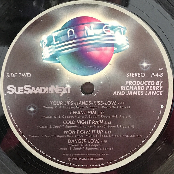 Sue Saad And The Next - Sue Saad And The Next - LP