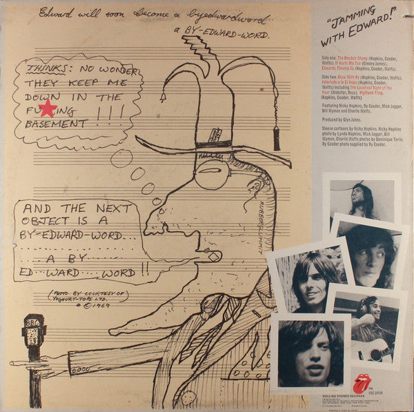 Nicky Hopkins, Ry Cooder, Mick Jagger, Bill Wyman, Charlie Watts - Jamming With Edward! - LP
