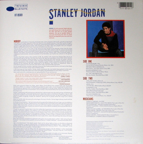 Stanley Jordan - Magic Touch - LP