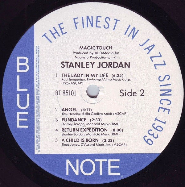 Stanley Jordan - Magic Touch - LP