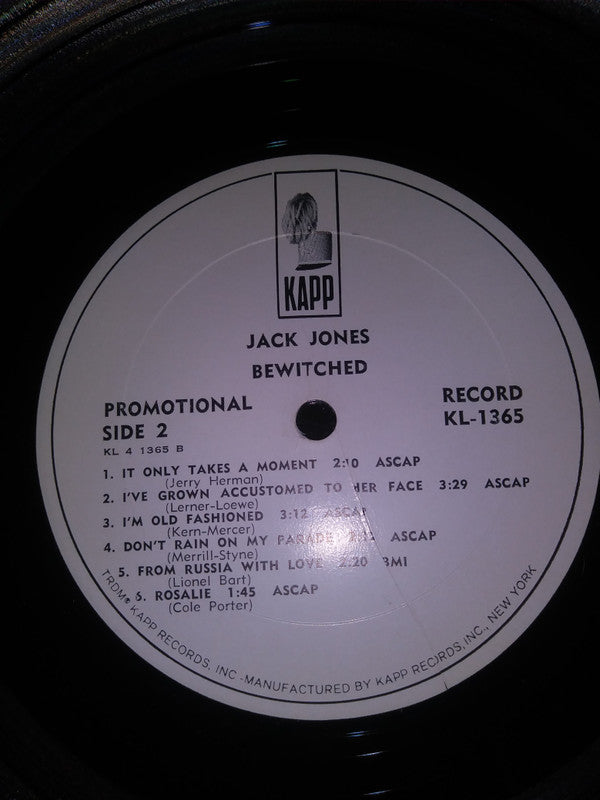 Jack Jones - Bewitched - LP