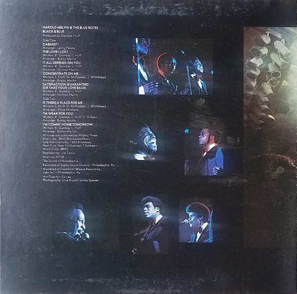 Harold Melvin & The Blue Notes* - Black & Blue - LP