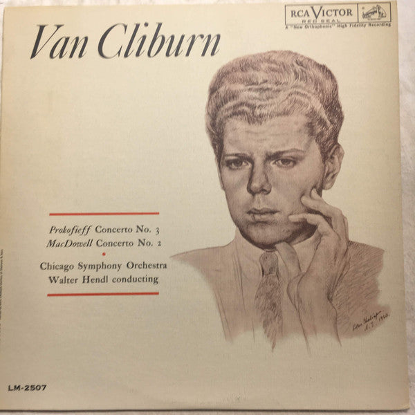 Van Cliburn, Chicago Symphony Orchestra, Walter Hendl, Prokofieff* / MacDowell* - Concerto No. 3 / Concerto No. 2 - LP