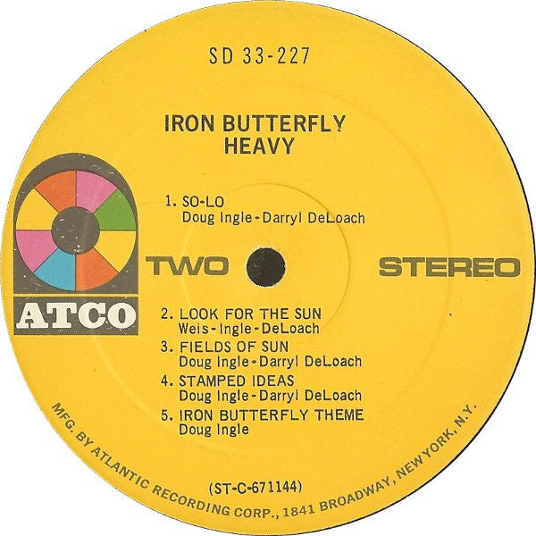 Iron Butterfly - Heavy - LP