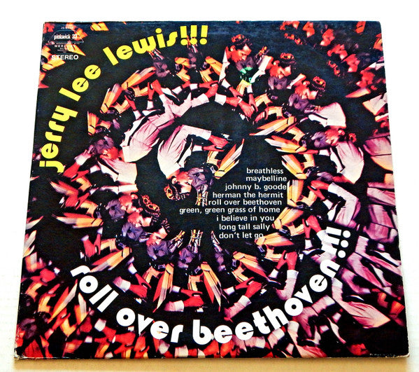 Jerry Lee Lewis - Roll Over Beethoven !!! - LP