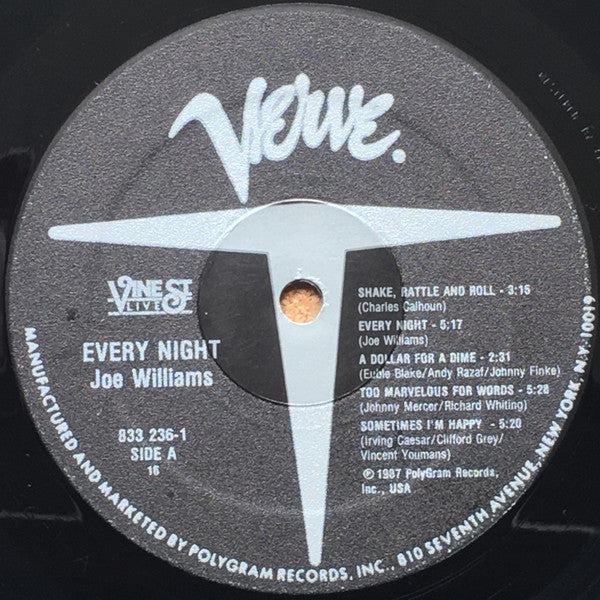 Joe Williams - Every Night (Live At Vine St.) - LP