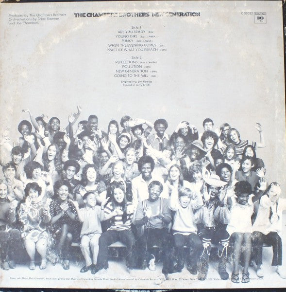 The Chambers Brothers - New Generation - LP