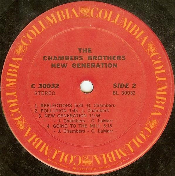 The Chambers Brothers - New Generation - LP