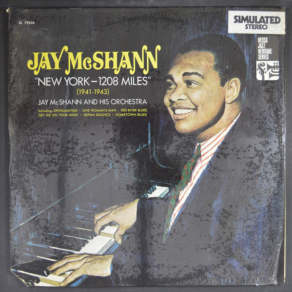 Jay McShann And His Orchestra - New York - 1208 Miles (1941-1943) - LP