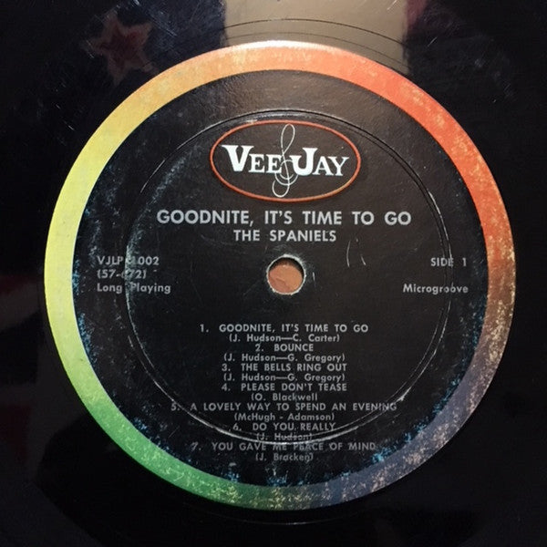 The Spaniels - Goodnite, It's Time To Go - LP
