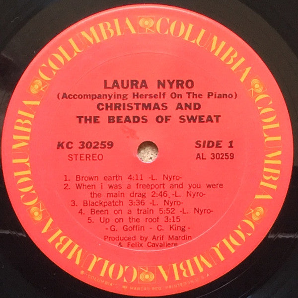 Laura Nyro - Christmas And The Beads Of Sweat - LP