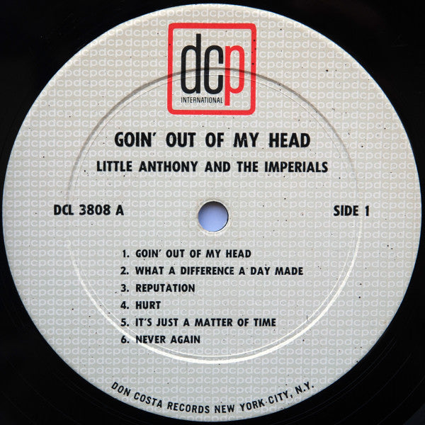 Little Anthony And The Imperials* - Goin' Out Of My Head - LP
