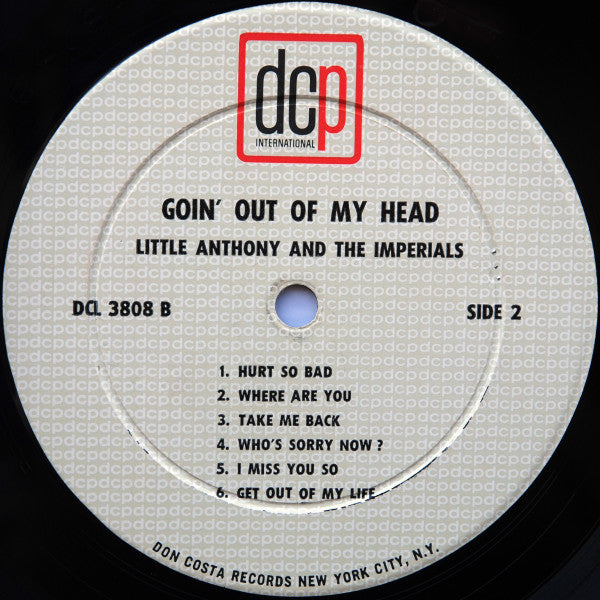 Little Anthony And The Imperials* - Goin' Out Of My Head - LP