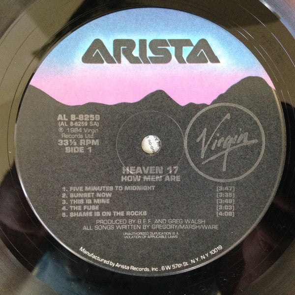 Heaven 17 - How Men Are - LP