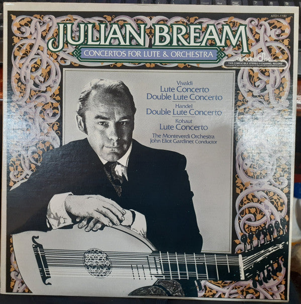 Vivaldi* · Handel* · Kohaut* / Julian Bream - Concertos For Lute & Orchestra - LP