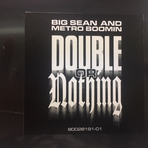 Big Sean & Metro Boomin - Double Or Nothing - LP