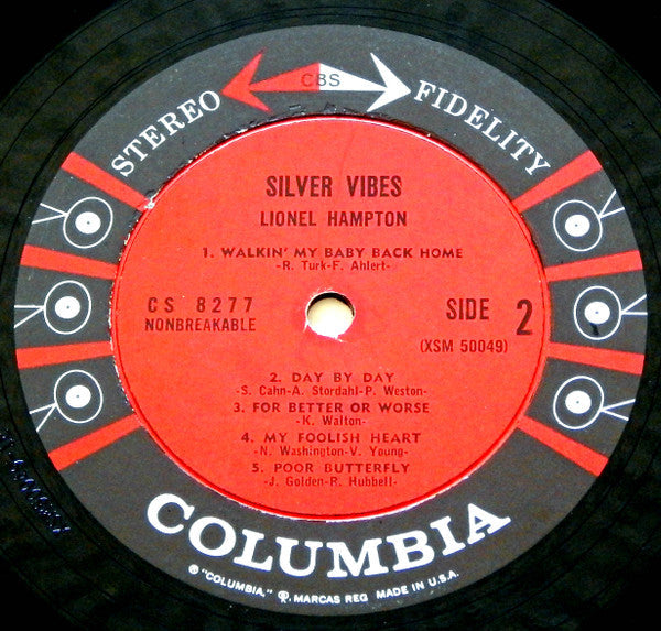 Lionel Hampton - Silver Vibes (With Trombones And Rhythm) - LP