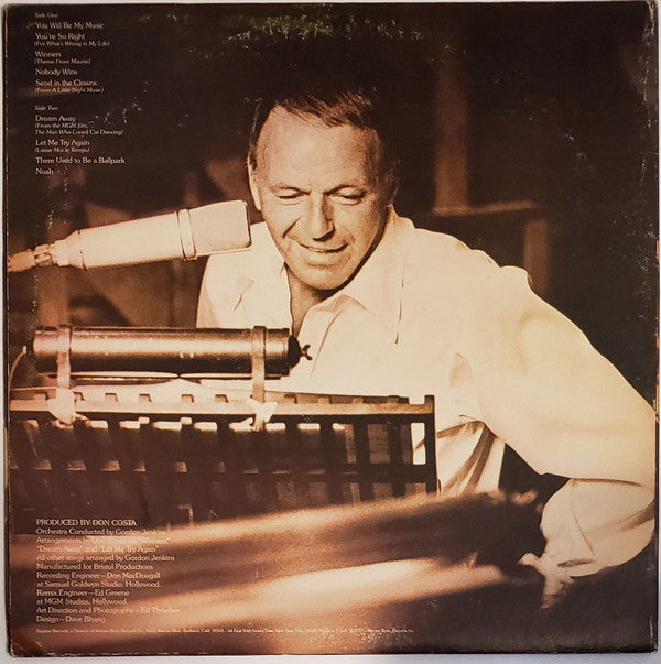 Frank Sinatra - Ol' Blue Eyes Is Back - LP