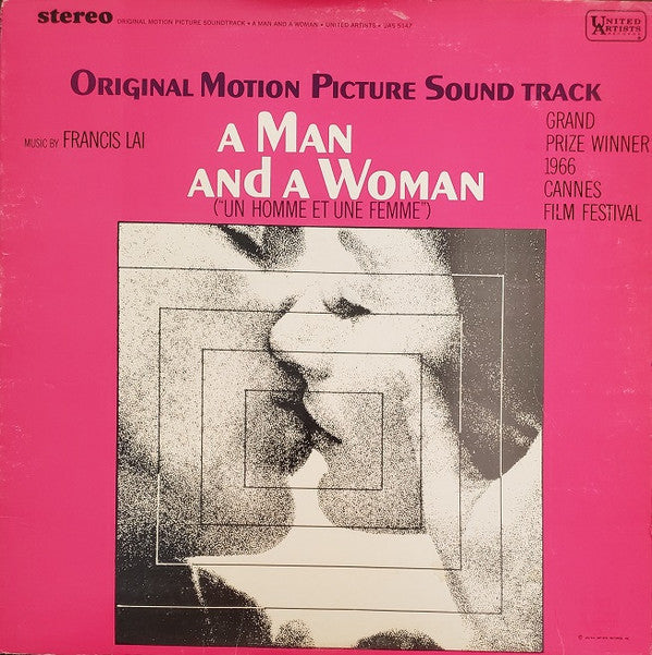 Francis Lai - A Man And A Woman ("Un Homme Et Une Femme") Original Motion Picture Soundtrack - LP