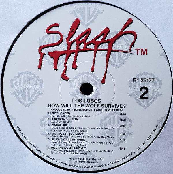 Los Lobos - How Will The Wolf Survive?