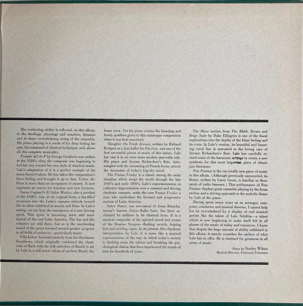 Lalo Schifrin - New Fantasy - LP