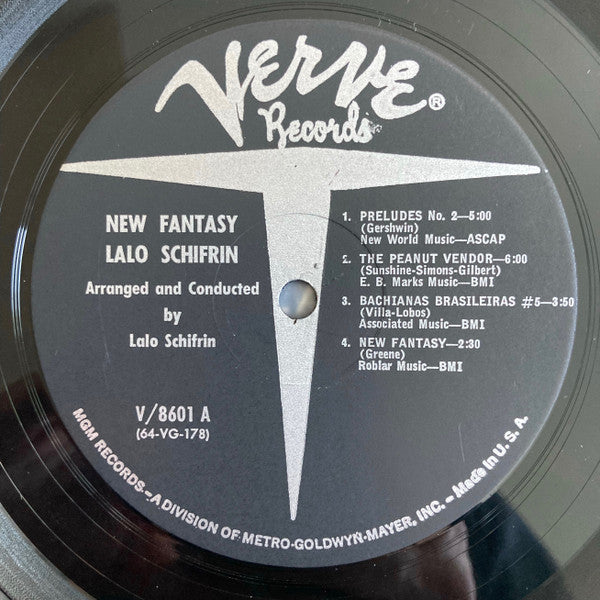 Lalo Schifrin - New Fantasy - LP