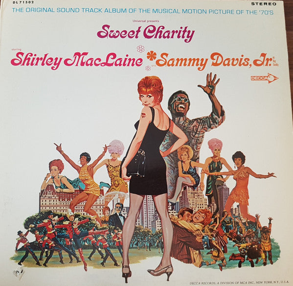 Shirley MacLaine, Sammy Davis Jr. - Sweet Charity (The Original Sound Track Album Of The Musical Motion Picture Of The '70's) - LP