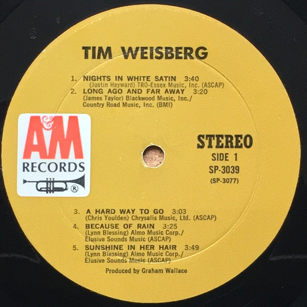 Tim Weisberg - Tim Weisberg - LP
