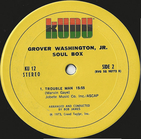 Grover Washington, Jr. - Soul Box Vol. 1 - LP