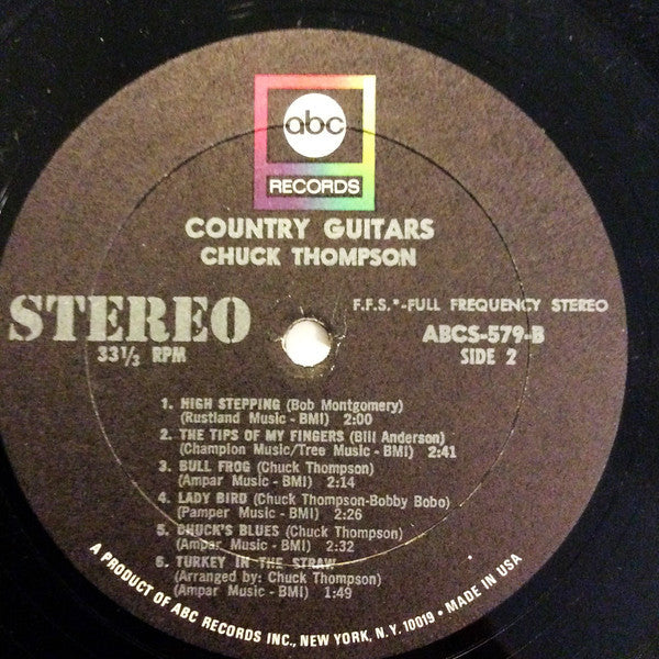 Chuck Thompson (9) - Country Guitars - LP