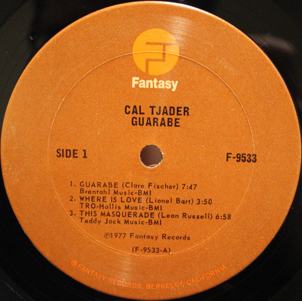 Cal Tjader - Guarabe - LP