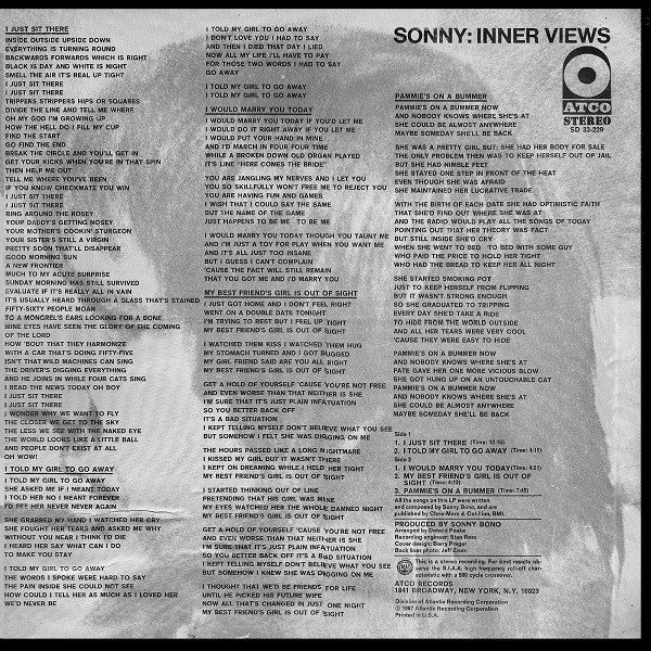Sonny* - Inner Views - LP