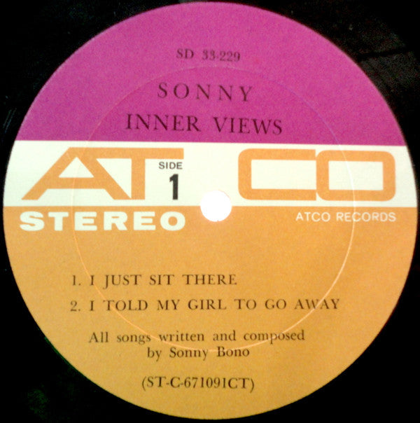 Sonny* - Inner Views - LP