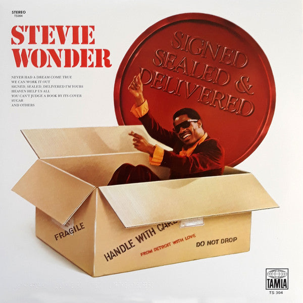 Stevie Wonder - Signed Sealed & Delivered - LP