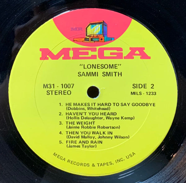 Sammi Smith - Lonesome - LP