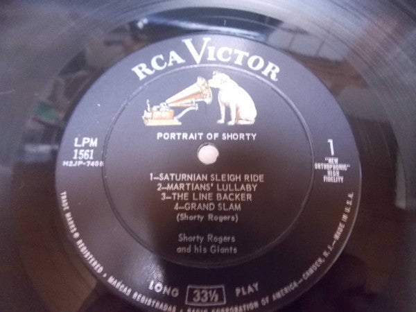 Shorty Rogers And His Giants - Portrait Of Shorty - LP