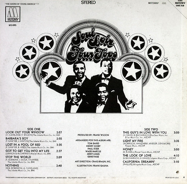 Four Tops - Soul Spin - LP