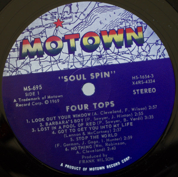 Four Tops - Soul Spin - LP