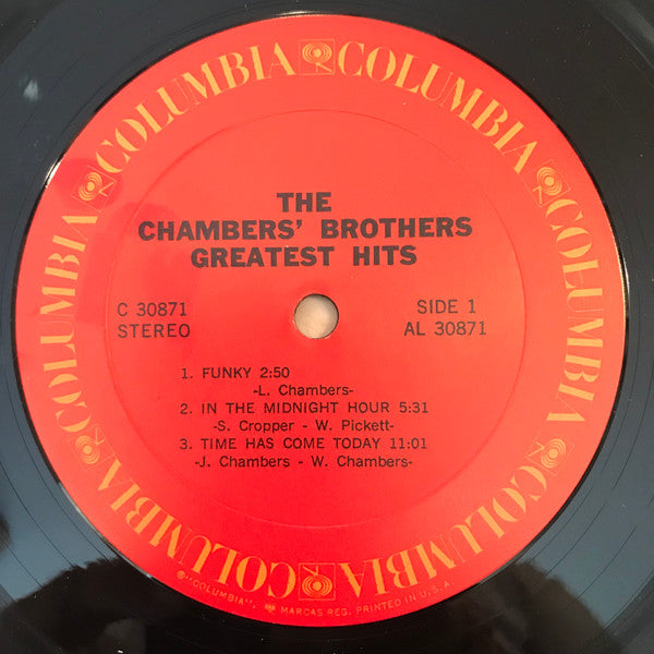 The Chambers Brothers - The Chambers Brothers' Greatest Hits - LP