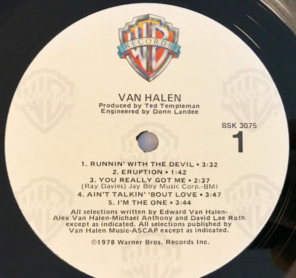Van Halen - Van Halen - LP