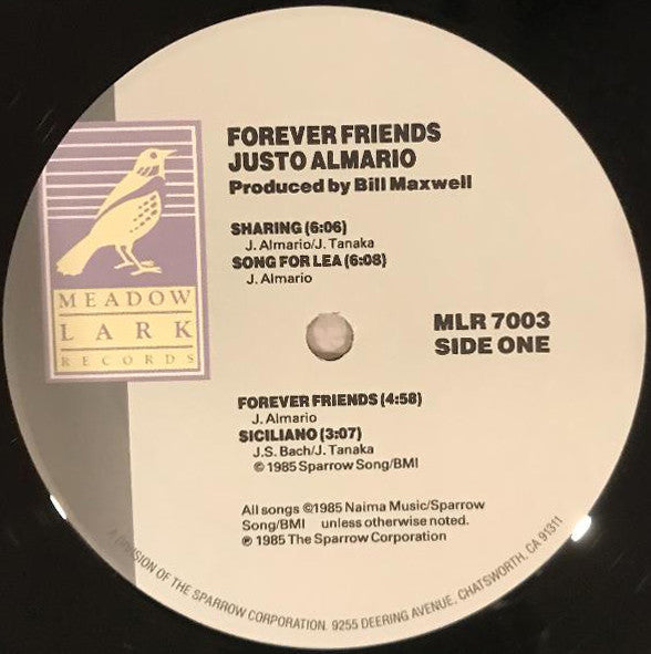 Justo Almario - Forever Friends - LP
