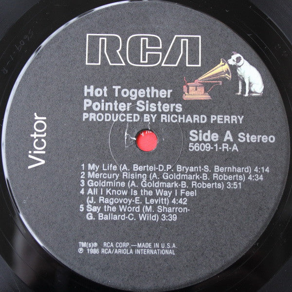 Pointer Sisters - Hot Together - LP
