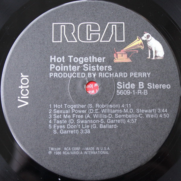 Pointer Sisters - Hot Together - LP