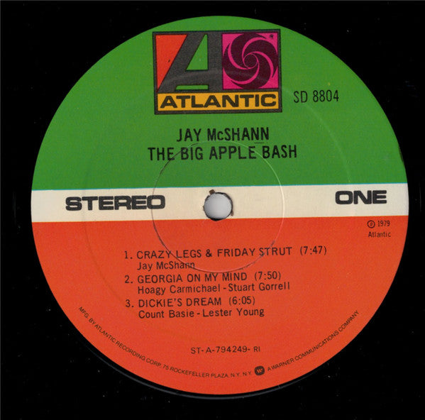 Jay McShann - The Big Apple Bash - LP