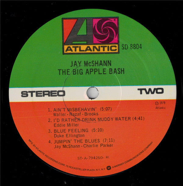 Jay McShann - The Big Apple Bash - LP